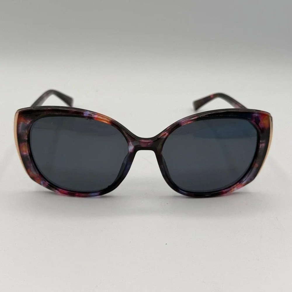 Foster Grant X Foster Grant Polarized‎ Sunglasses Purple Tortoise Cat 3